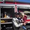 View the image: Colin and Dad, April 4th 2009