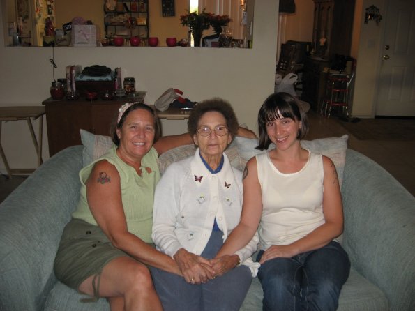 Mom Grandma and I